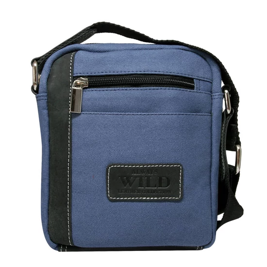 Torba skóra+Canvas 840-MHC NAVY