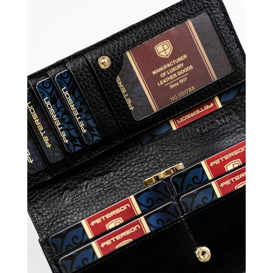 PETERSON PTN ST-467 RFID bőr pénztárca