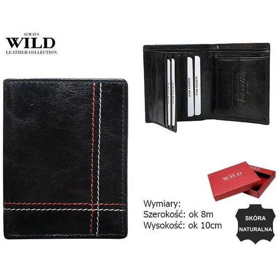 ALWAYS WILD RFID bőr pénztárca N20197-VTK-D