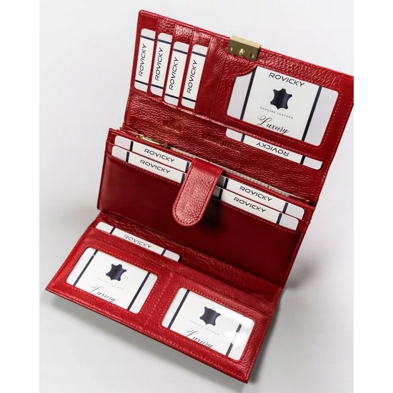 ROVICKY RFID bőr pénztárca R-42102-SG