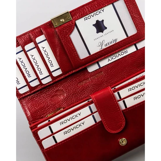 ROVICKY RFID bőr pénztárca R-42102-SG