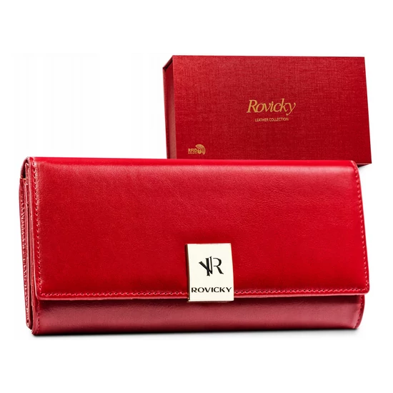 ROVICKY RFID bőr pénztárca R-42102-SG