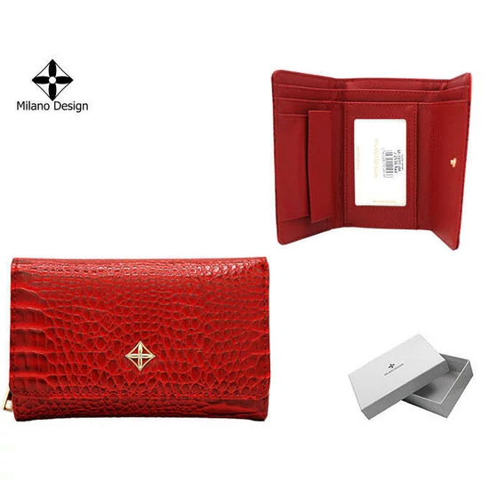 MILANO DESIGN PU pénztárca SF-1077-JM