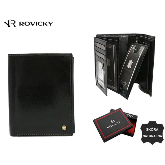 ROVICKY 22313-RVT RFID bőr pénztárca