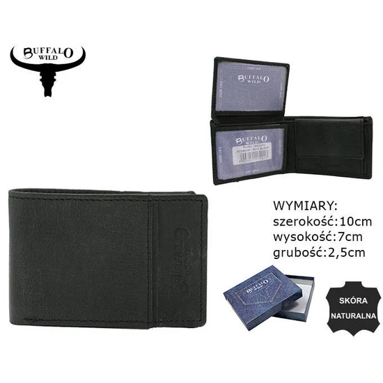 BUFFALO WILD RFID bőr pénztárca N1240-HP