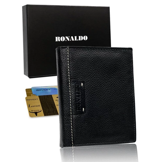 RONALDO RFID bőr pénztárca N4-TP-RON-1588