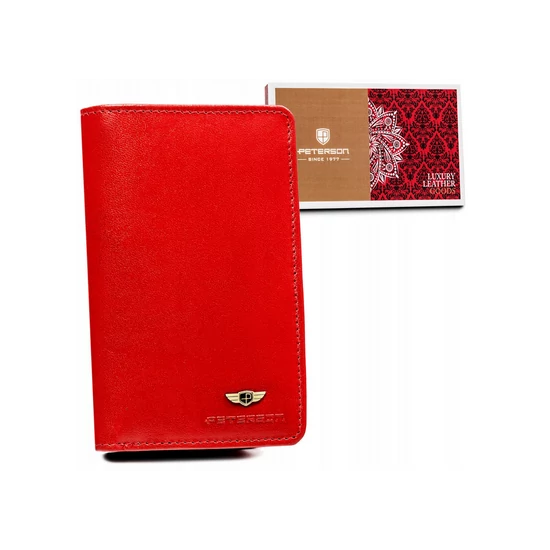Dansk bőr pénztárca PTN 2550-BO Piros