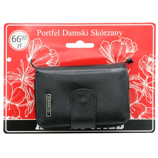 Női bőr pénztárca 76115-IL1-BL Fekete