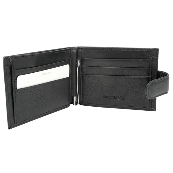 Férfi PU+bőr pénztárca M620L-PU-6793 fekete