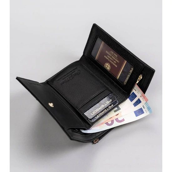 PETERSON PTN ST-412 RFID bőr pénztárca