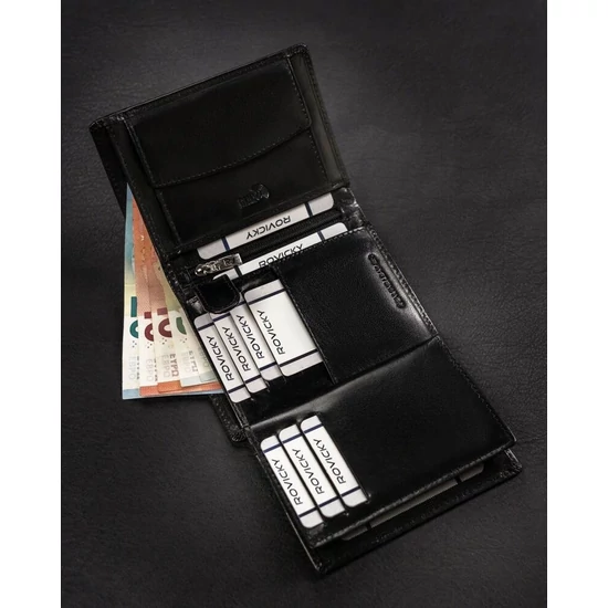 RFID bőrtárca ROVICKY RV-7680272-BCA RV-7680272-BCA