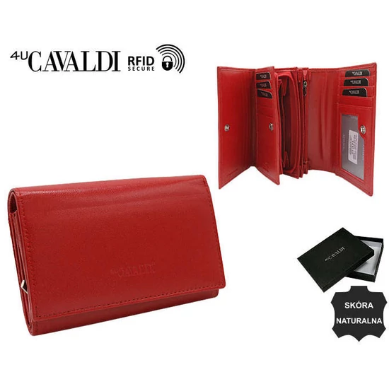 CAVALDI RD-22-GCL 4U RFID bőr pénztárca