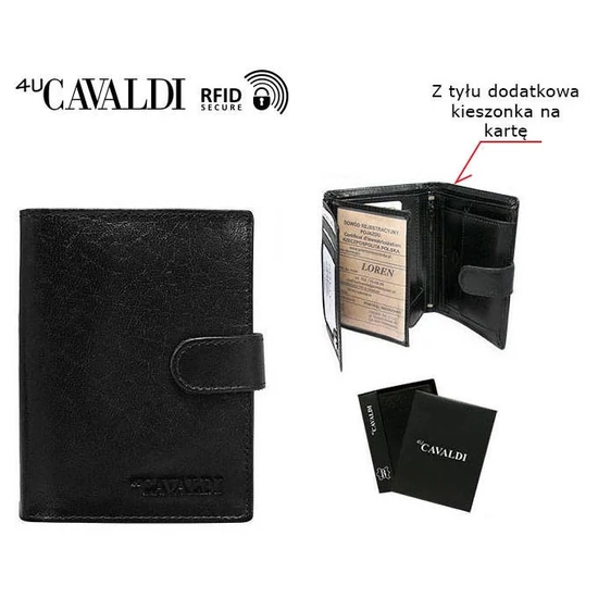 Férfi bőr pénztárca 0001L-P-BS