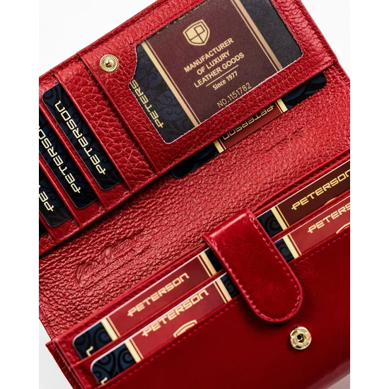 PETERSON PTN PL-403 RFID bőr pénztárca