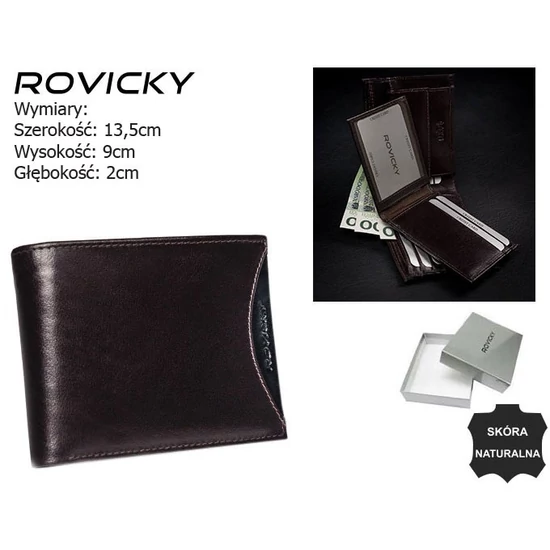 ROVICKY Férfi pénztárca