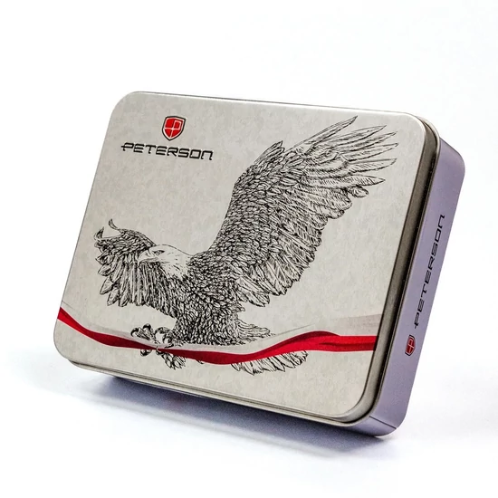 PETERSON PTN 304P-02 RFID bőr pénztárca