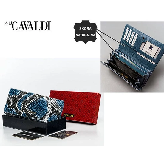 CAVALDI Pénztárca PX24-DNH