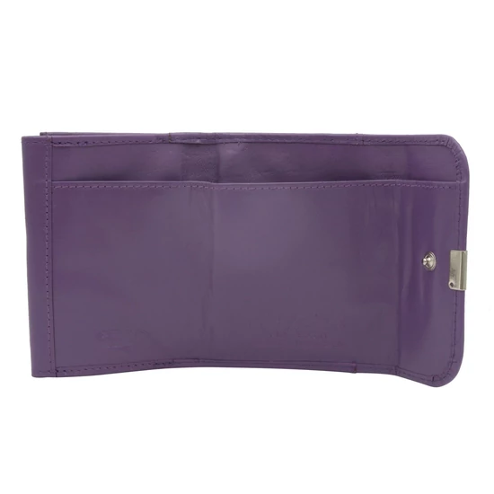 PETERSON PTN RD-GC02-MCL Lila RFID bőr pénztárca