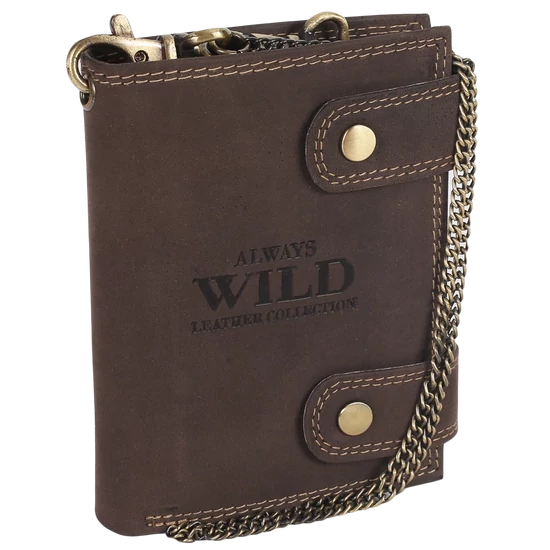 Bőr pénztárca 2901-BIC BROWN