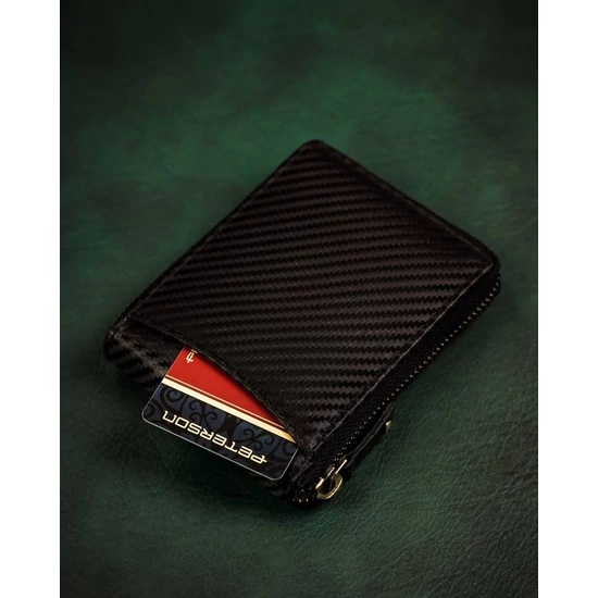 PETERSON PTN 1564-CA RFID bőr pénztárca
