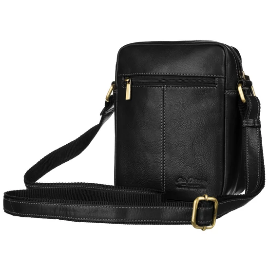 Bőr táska PTN TB-011-COM BLACK