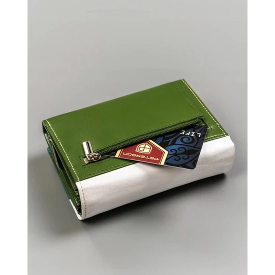 PETERSON PTN RD-02-GCL-Y RFID bőr pénztárca