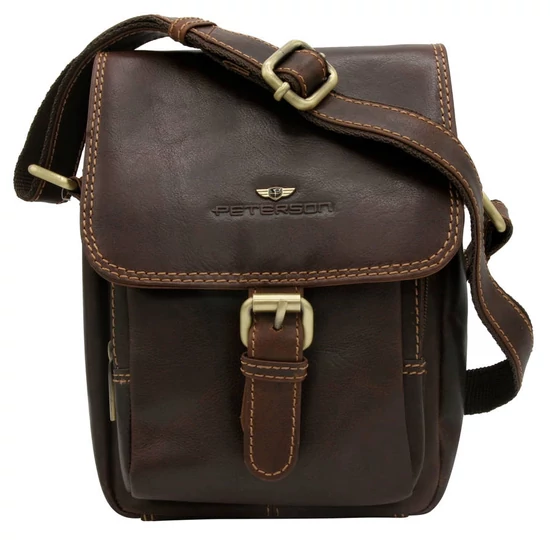 Bőr táska PTN TB-012-COM BLACK