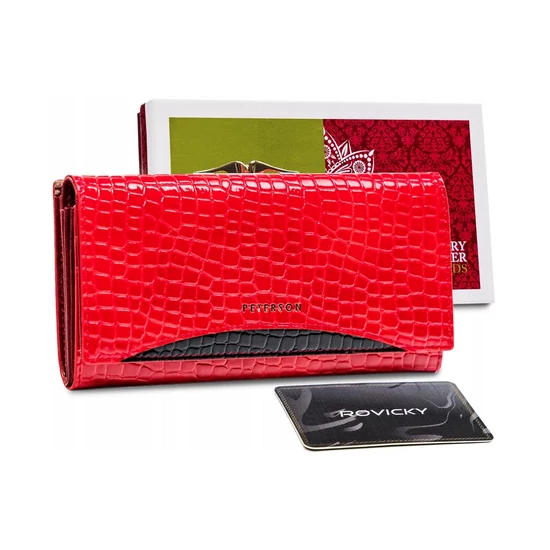 PETERSON PTN MC-721 RFID bőr pénztárca