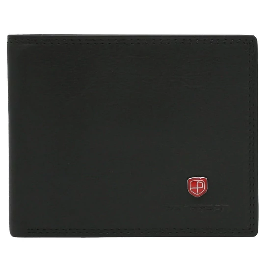 Bőr pénztárca PTN MR-12-CN BLACK