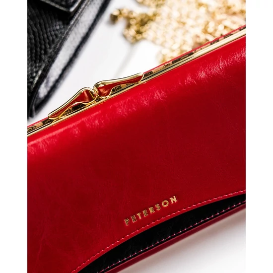 PETERSON PTN PL-721 RFID bőr pénztárca