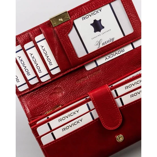 ROVICKY RFID bőr pénztárca R-42102-SG