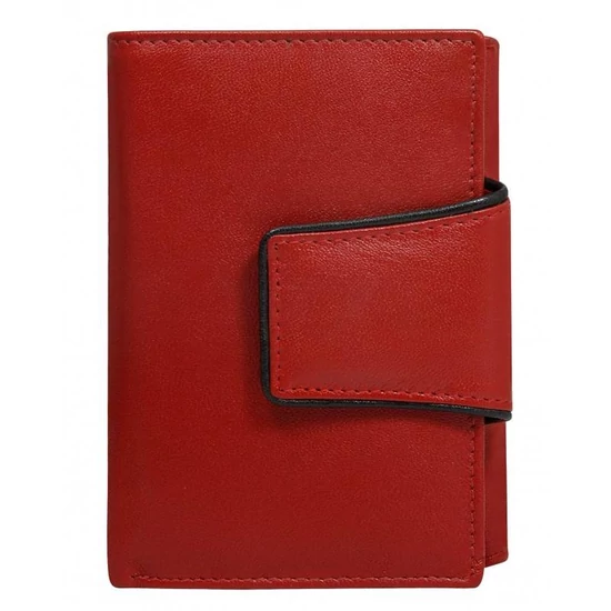 Női bőr pénztárca RD-03-GCL-NL RED