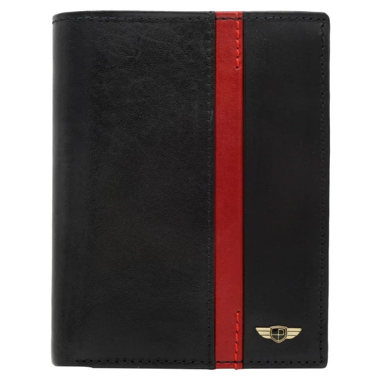 Férfi bőr pénztárca PTN N575-VTP-BL-RED