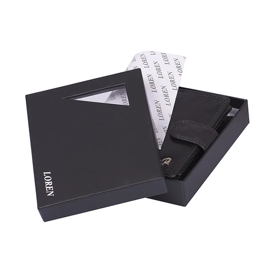 LOREN N4L-CV RFID bőr pénztárca