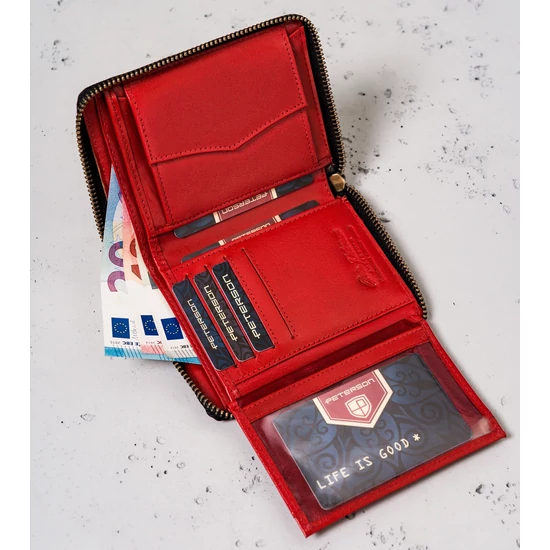 PETERSON PTN 340.02 RFID bőr pénztárca