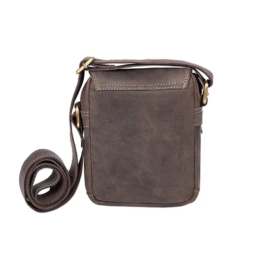 Bőr táska 250591-MH BROWN