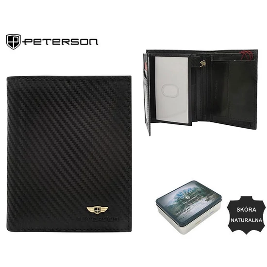 PETERSON PTN 317-CA RFID bőr pénztárca