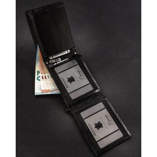 RFID bőr pénztárca ROVICKY RV-7680286-BCA RV-7680286-BCA
