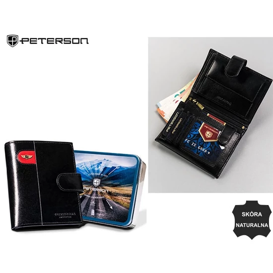Férfi bőr pénztárca PTN 22311L-VT-E