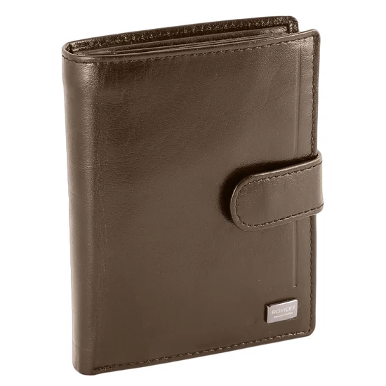 Férfi RFID bőr pénztárca PC-105L-BAR Fekete