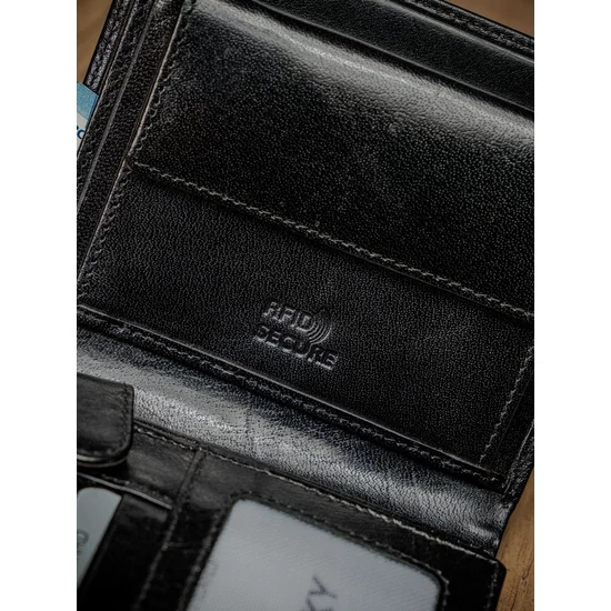 ROVICKY bőr RFID pénztárca PC-102-BAR
