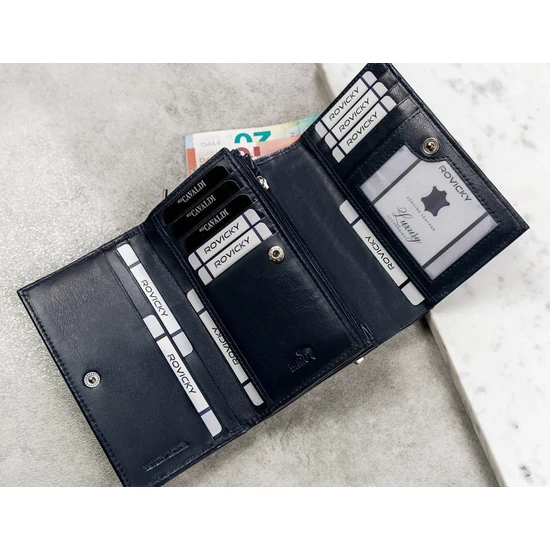 CAVALDI RD-22-GCL 4U RFID bőr pénztárca