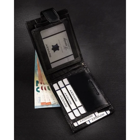 RFID bőrtárca ROVICKY RV-7870-9-BCA RV-7870-9-BCA