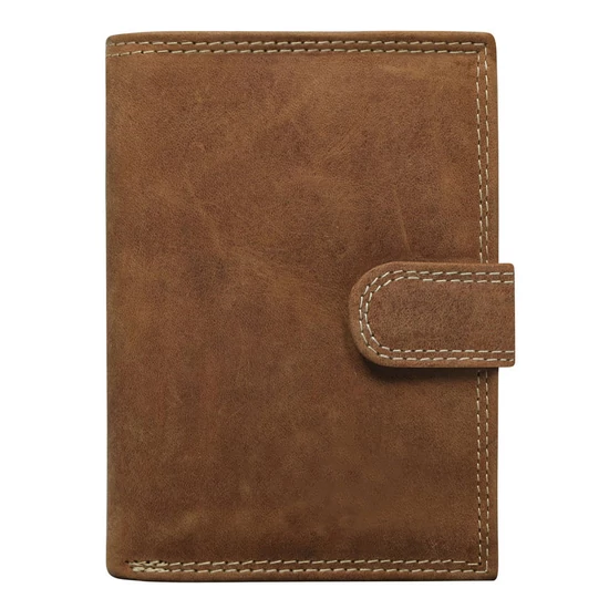 Férfi bőr pénztárca N4L-CHM-NL-29134 Cognac