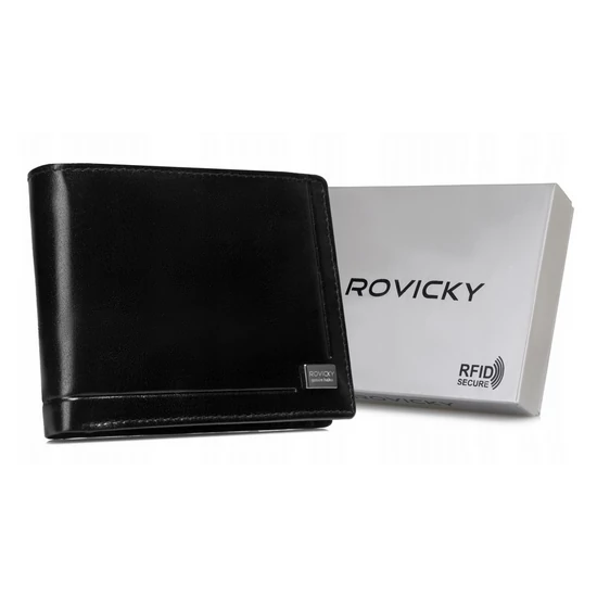ROVICKY RFID bőr pénztárca CPR-2020-BAR