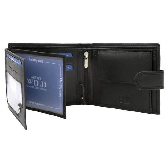 ALWAYS WILD RFID bőr pénztárca N992L-P-CCD-2-2726 B