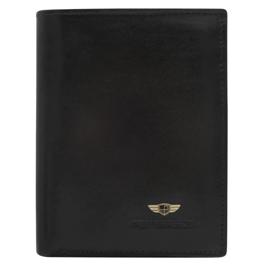 Férfi bőr pénztárca PTN N575-VT BLACK
