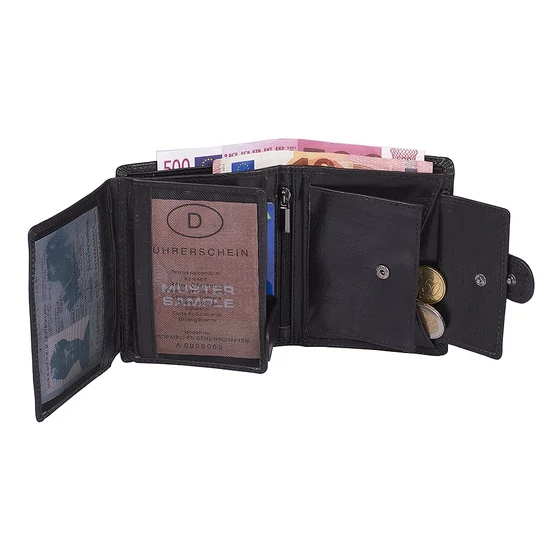 LOREN N4L-CV RFID bőr pénztárca