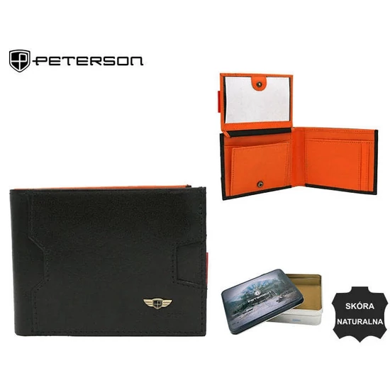 PETERSON PTN N79 2-1-1 RFID bőr pénztárca