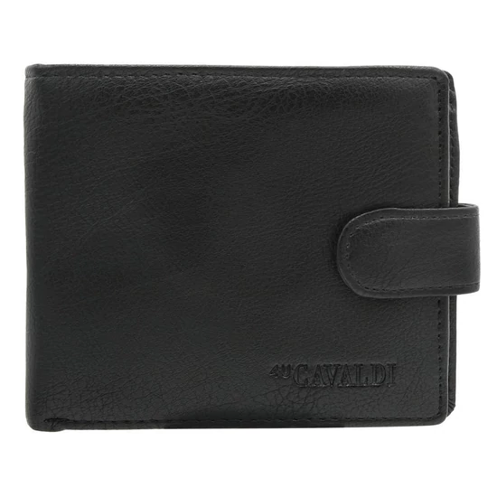 Férfi PU+bőr pénztárca M621L-PU-6816 fekete